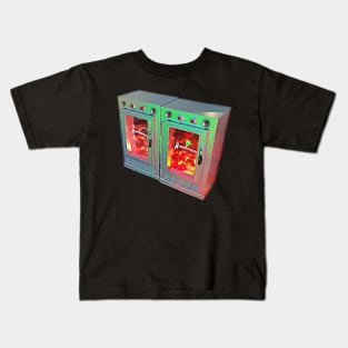 Henhouse Rotisserie Boxes Kids T-Shirt